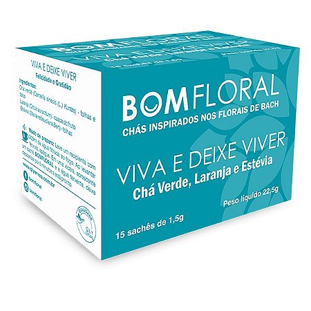 Chá Viva e Deixe Viver 15 Sachês