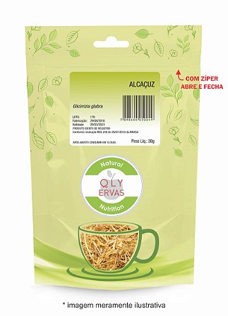 Alcaçuz Qly Ervas 30g