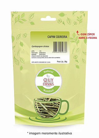 Capim Cidreira Qly Ervas 30g