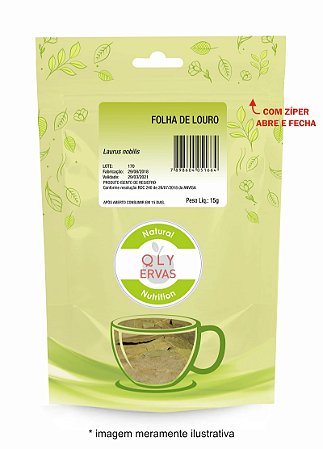 Louro Folhas Qly Ervas 15g