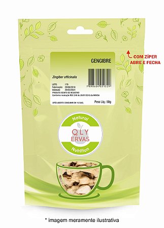 Gengibre Qly Ervas 50g