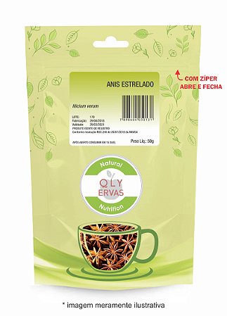 Anis Estrelado Qly Ervas 50g