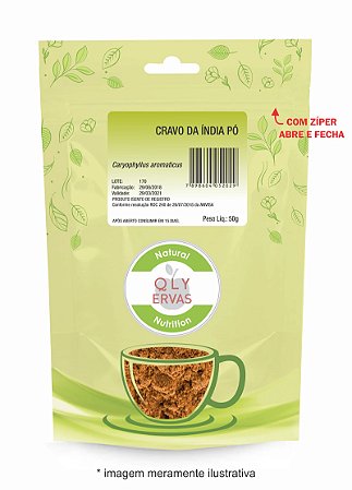 Cravo da India Pó Qly Ervas 50g