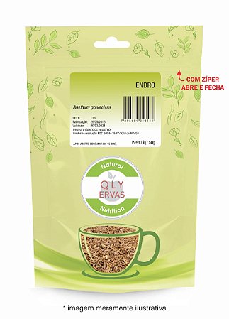 Endro Qly Ervas 50g