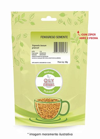 Fenogrego Semente Qly Ervas 50g