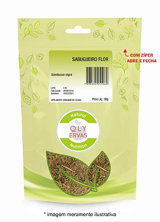 Sabugueiro Flor Qly Ervas 30g