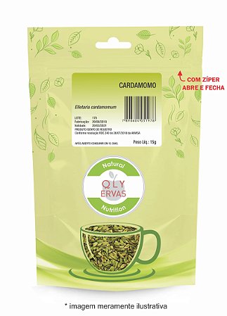 Cardamomo Qly Ervas 15g