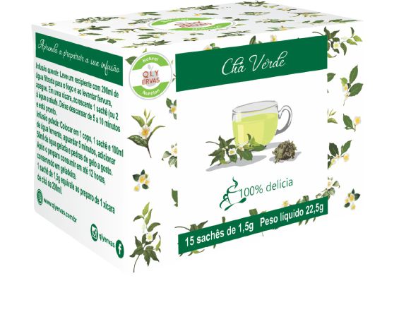 Chá Verde Qly Ervas