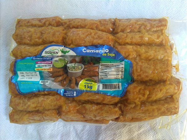 Camarão de Soja Goshen 1kg (Congelado)