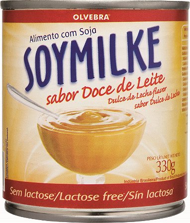 Doce de leite vegano Soymilke Olvebra 330g
