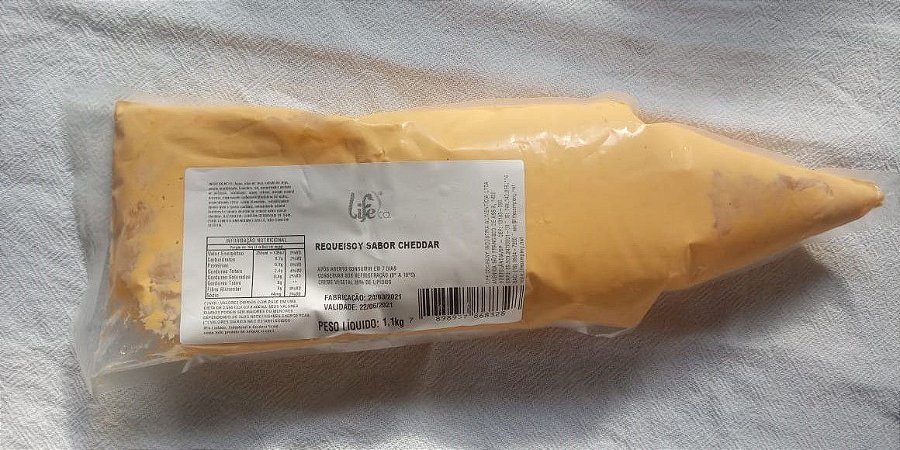 Requeisoy sabor Cheddar bisnaga 1,1kg (economia de R$18,00)