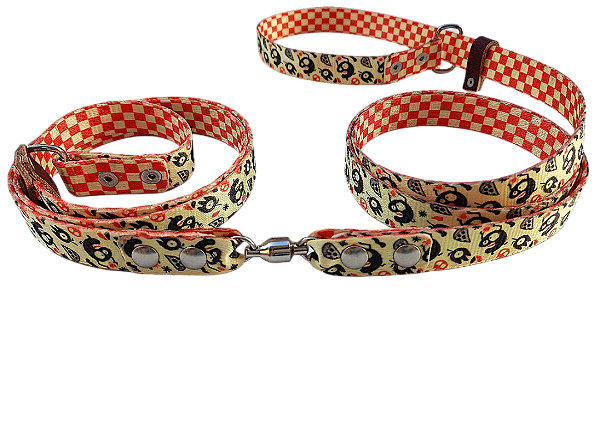 LabCollar Walk Pro | Guia Unificada com Girador para Cachorro