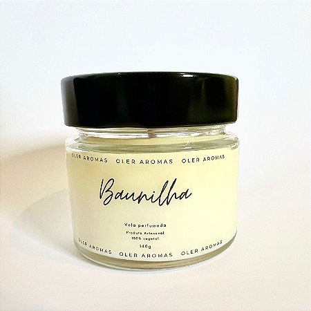 Vela Baunilha - Linha Home