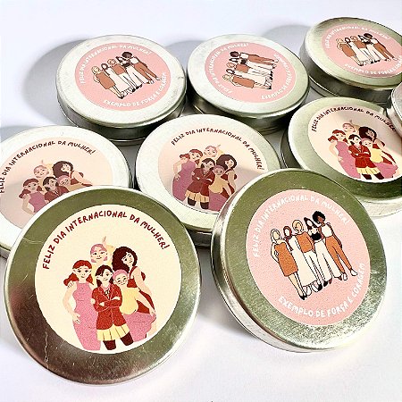 Vela Aromática - Linha Mini - Queima única - Sob encomenda