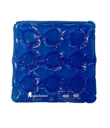 Almofada Assento Quadrado Inflável Aquasonus Azul