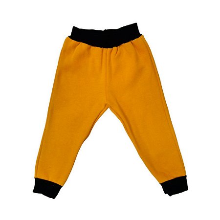 calça mostarda infantil