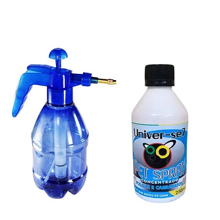 Univer-se7 Pet Spray Concentrado Faz 5 L 250ml + Pulverizador de 1,2 L