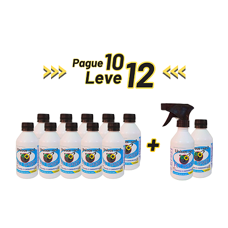 Univer-se7 Pet Spray 250ml mata pulgas e carrapatos Pague 10 Leve 12 com Borrifador