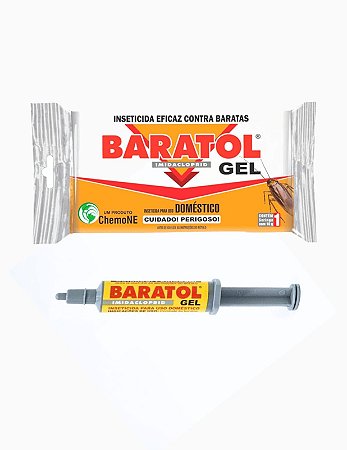 Inseticida Gel Baratol 10g Mata Baratas francesinha