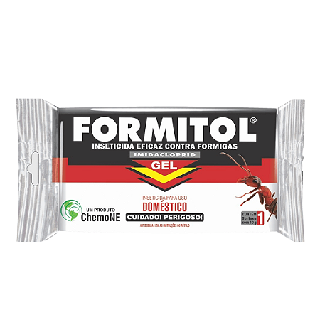 Inseticida Gel Formitol 10g Mata Formigas