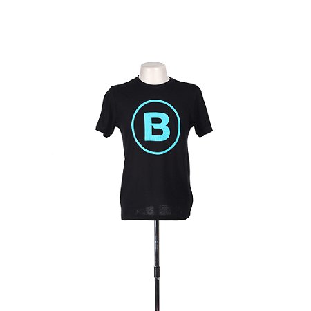 CAMISETA RUANA PRETA ESTAMPADA