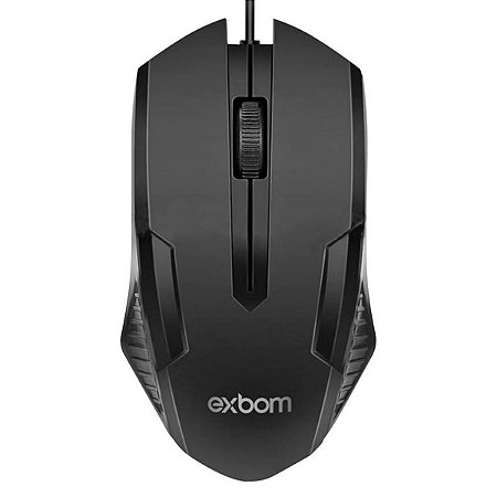 Mouse Óptico com fio USB 2.0 Led 1200dpi