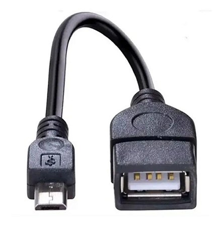 Cabo Micro (v8) Usb Para Otg Usb Fêmea Otg Celular / Tablet