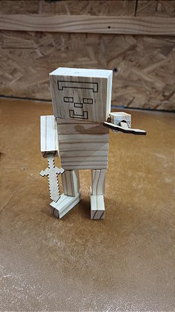 Kit WOODMYCRAFT - modelo BONECO