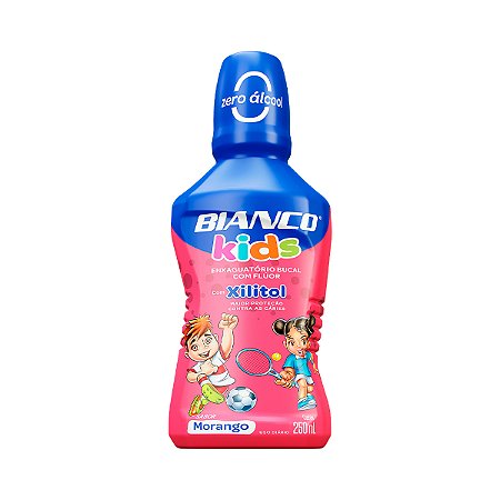 Exaguante Bianco Kids Morango 250ml