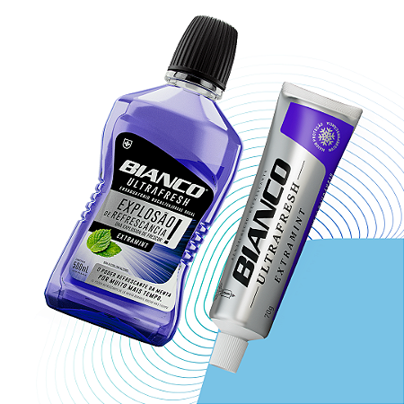 Combo Hálito Fresco - Creme Dental + Enxaguante Extramint