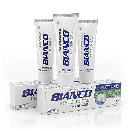 Combo Reparação do Esmalte Dental - Creme Dental Pro Clinical