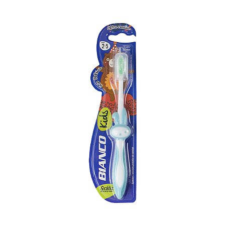 Escova De Dente Bianco Kids Urso Pelúcia