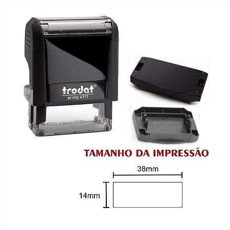 TRODAT 4911 P4 (com tampa)
