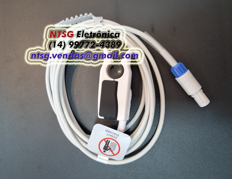 Sensor de Oximetria Clip Adulto para monitor Patient M9000E