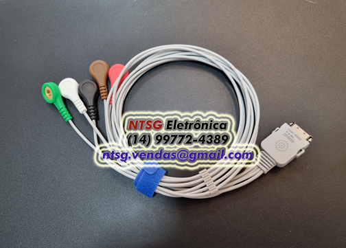 Cabo Paciente 05 Vias para Holter Micromed Nomad
