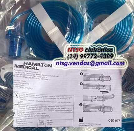 Sensor de Fluxo para Ventilador Hamilton Medical C1