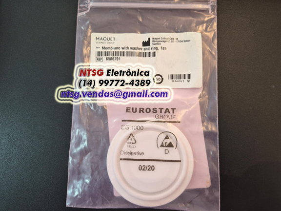 Membrana com Anel para Ventilador Maquet Servo