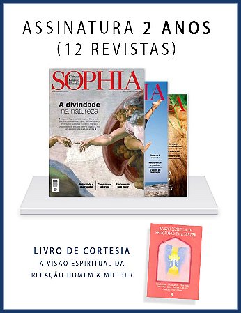 Assinatura Revista Sophia - 2 Anos (12 revistas)