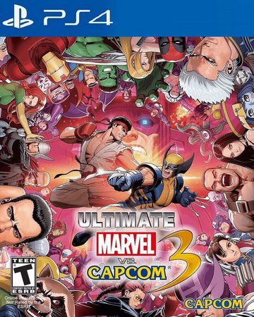 Jogo PS4 Usado Ultimate Marvel vs. Capcom 3