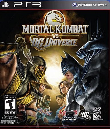 Jogo PS3 Usado Mortal Kombat vs. DC Universe