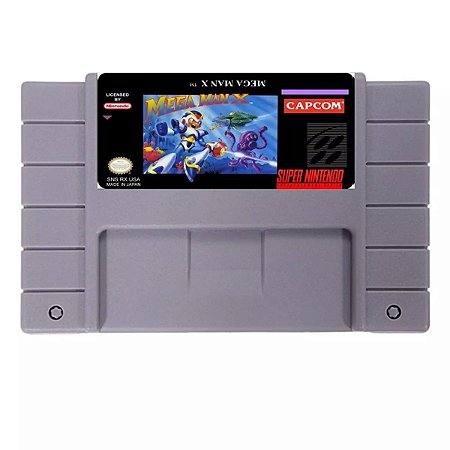 Jogo SNES Usado Mega Man X (Paralela)