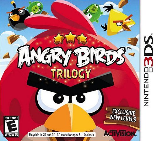 Jogo 3DS Usado Angry Birds Trilogy