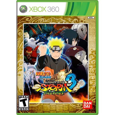 Jogo XBOX 360 Usado Naruto Ultimate Ninja Storm 3: Full Burst