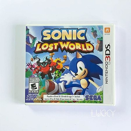 Jogo 3DS Usado Sonic Lost World