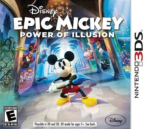 Jogo 3DS Usado Disney Epic Mickey: Power of Illusion