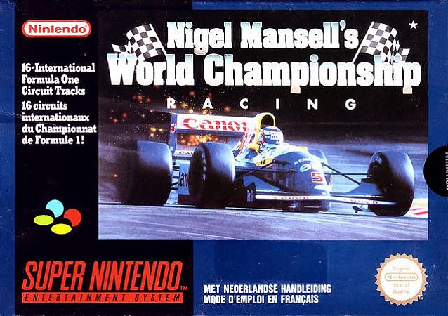 Jogo SNES Usado Nigel Mansell's World Championship