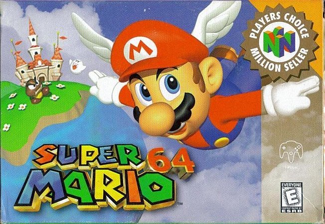 Jogo N64 Usado Super Mario 64