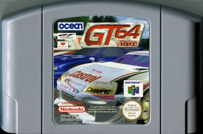 Jogo N64 Usado GT 64: Championship Edition