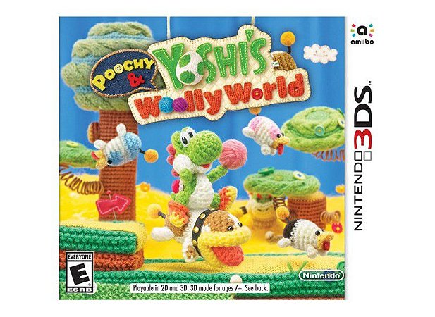 Jogo 3DS Usado Poochy and Yoshi's Woolly World