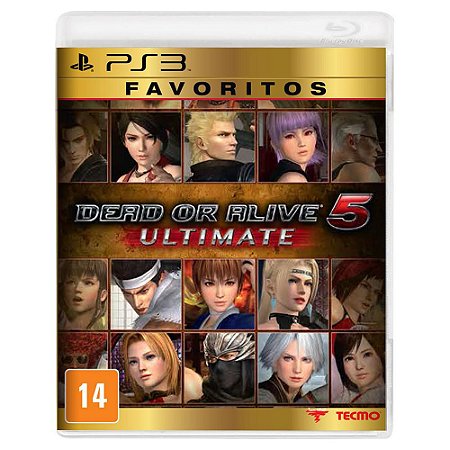 Jogo PS3 Usado Dead or Alive 5 Ultimate